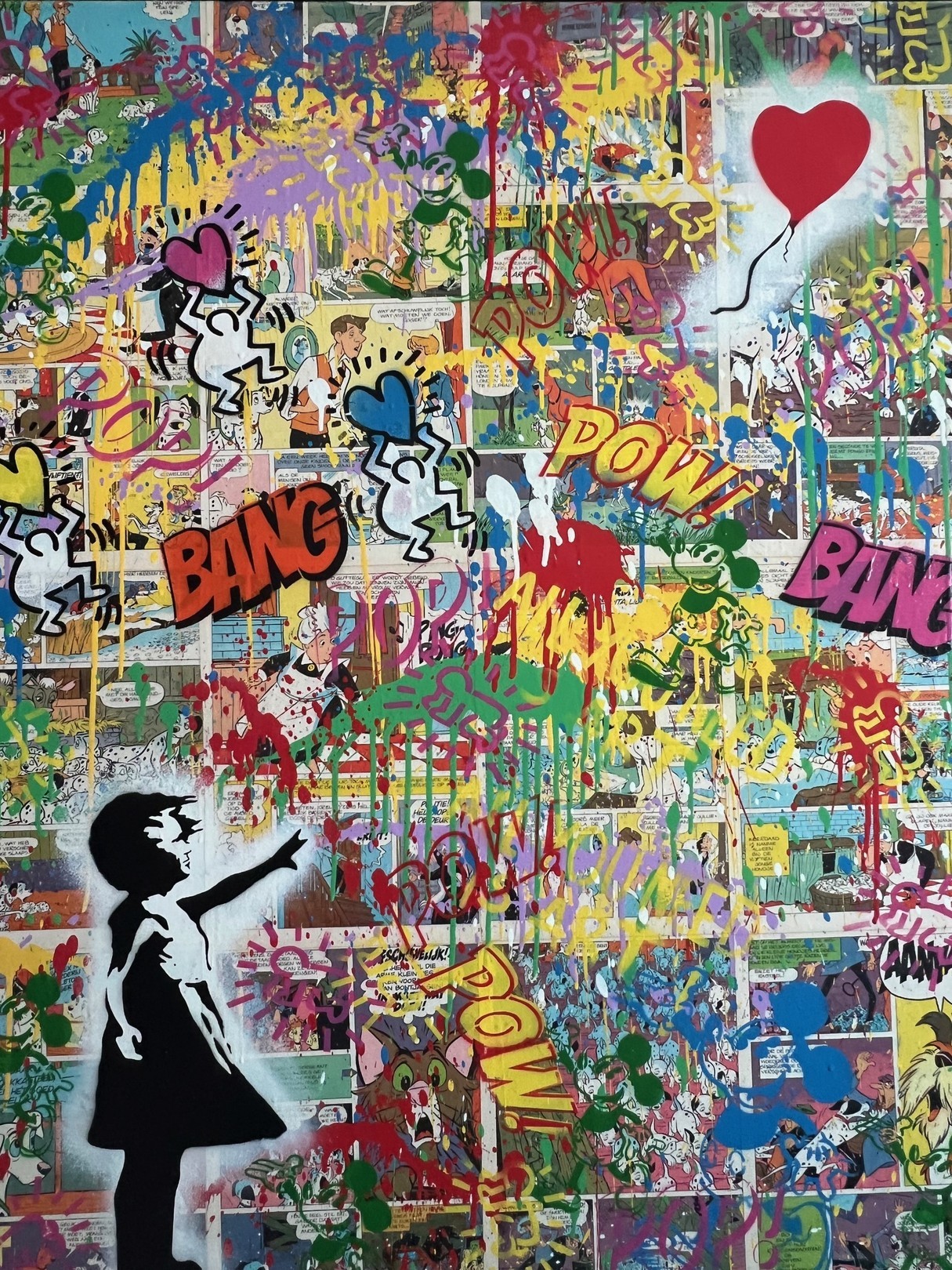 Koen Betjes, Girl with Balloon x StreetArt XXL Koen Betjes, Girl with Balloon x StreetArt XXL