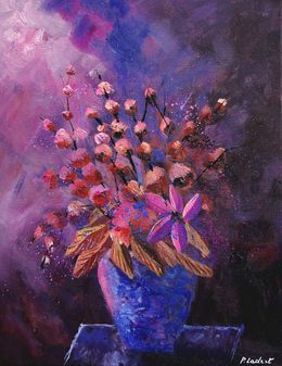 Peinture, Puple still life, Pol Ledent