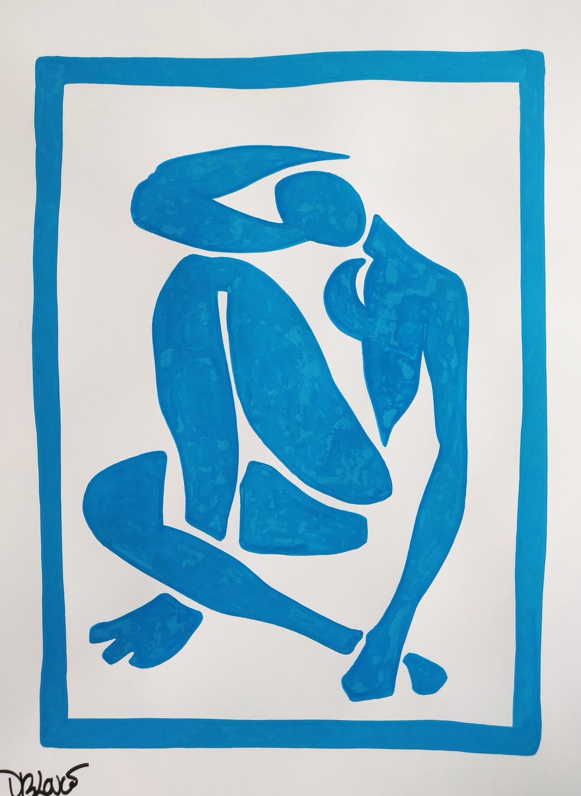 Dr. Love, Woman (a tribute to Matisse) Dr. Love, Woman (a tribute to Matisse)