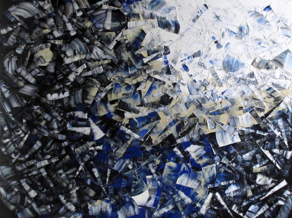 Alain Bécanne, Peinture Octobre 2019-77 Alain Bécanne, Peinture Octobre 2019-77