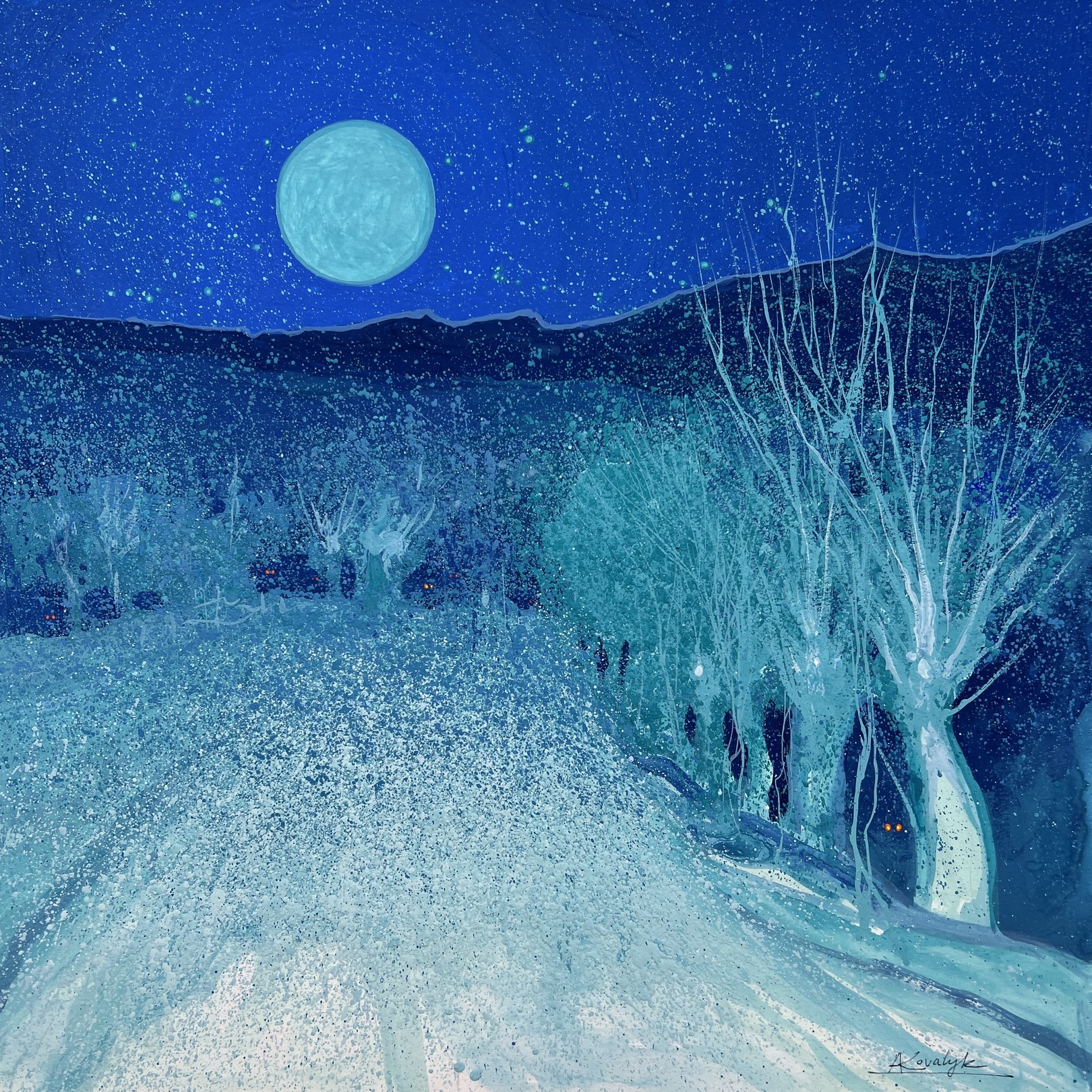 Andrii Kovalyk, Magic of a Moonlit Night Andrii Kovalyk, Magic of a Moonlit Night