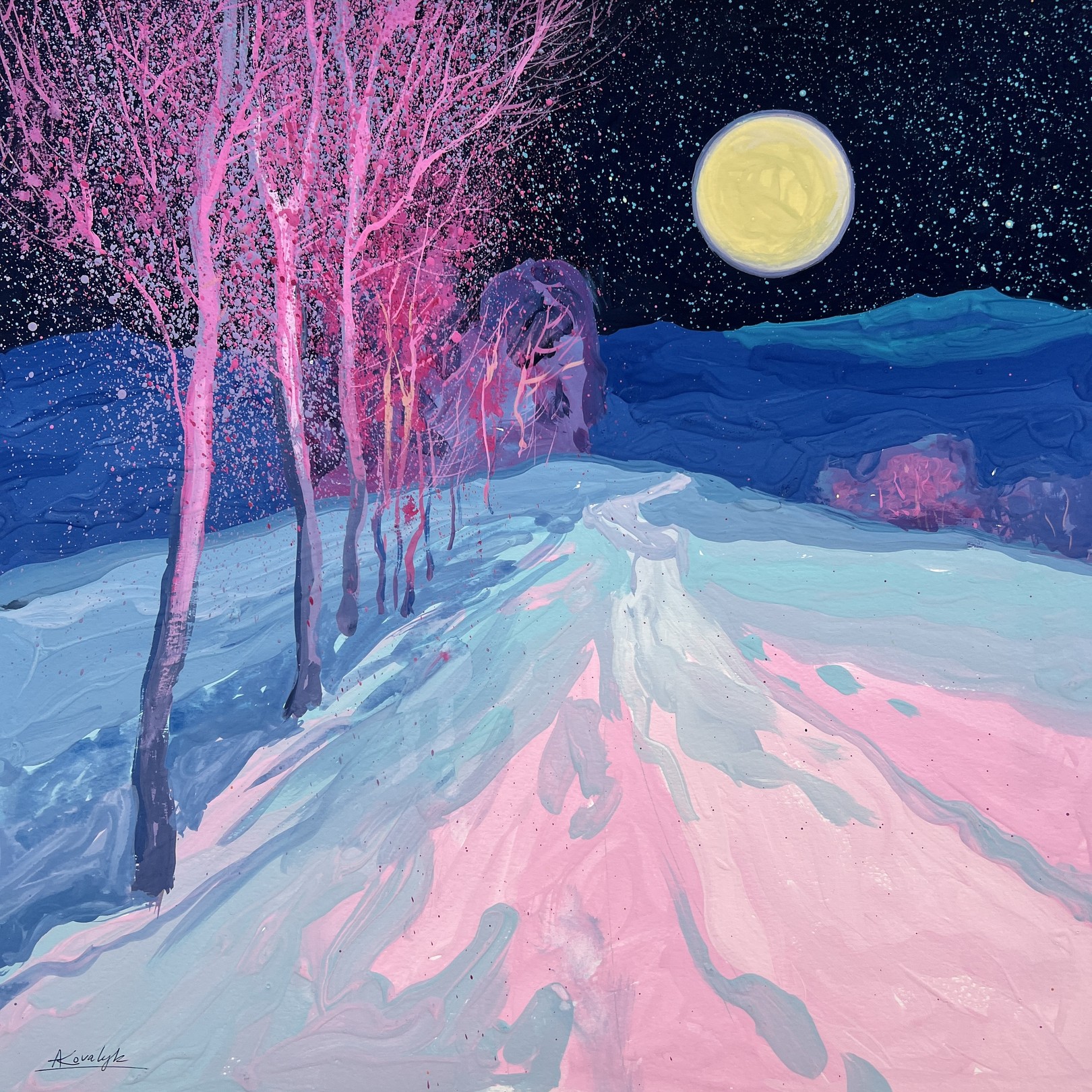 Andrii Kovalyk, Moonlight Night Silence Andrii Kovalyk, Moonlight Night Silence