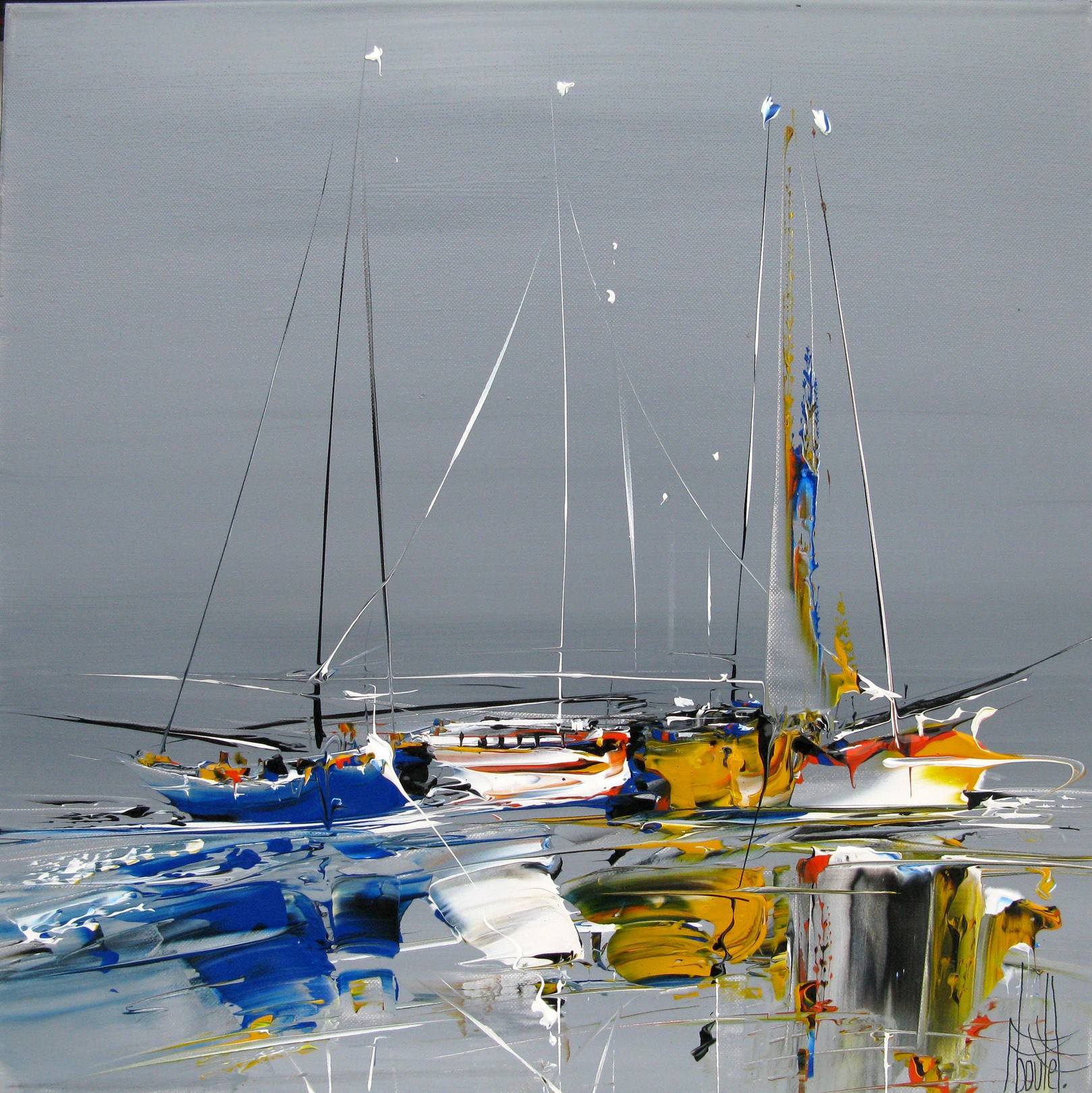 Fred Boutet, Marine abstraite 2023-23 Fred Boutet, Marine abstraite 2023-23