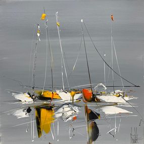 Painting, Marine abstraite 2023-28, Fred Boutet