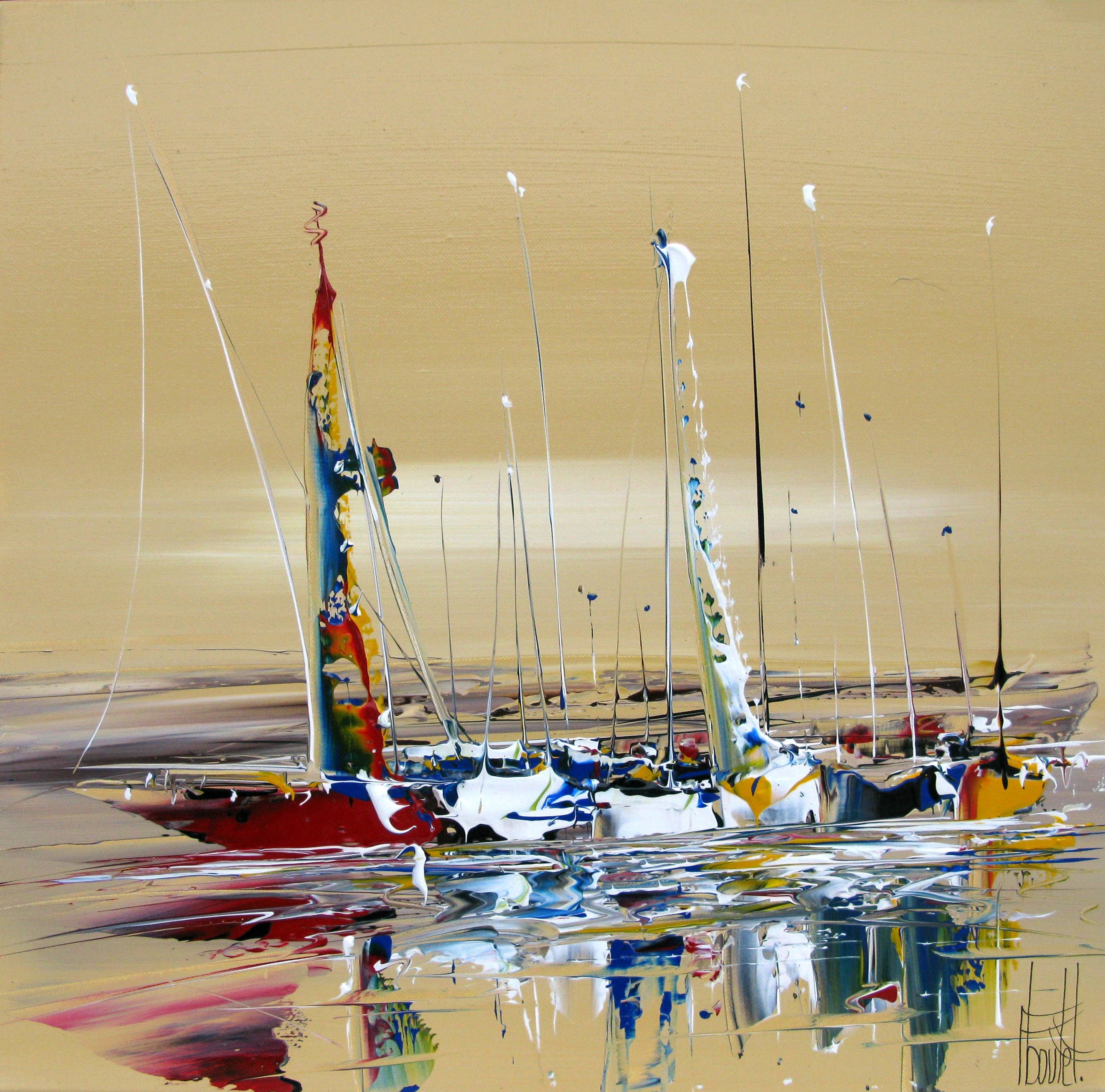 Fred Boutet, Marine abstraite 2023-29 Fred Boutet, Marine abstraite 2023-29