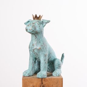 Sculpture, King of the sofa serie II, Babette Degraeve