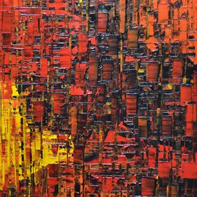 Gemälde, Peinture abstraite 01-2024-01, Alain Bécanne