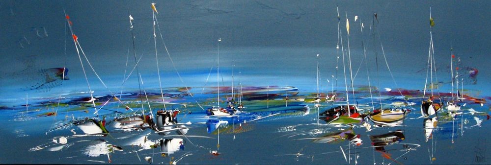 Fred Boutet, Marine abstraite 2024-40 Fred Boutet, Marine abstraite 2024-40