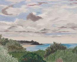 Zeichnungen, Plage des Jaunais, Gabriel Riesnert