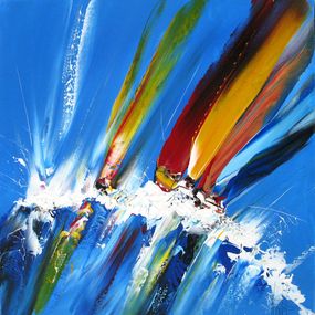 Painting, Marine abstraite 2022-05, Fred Boutet