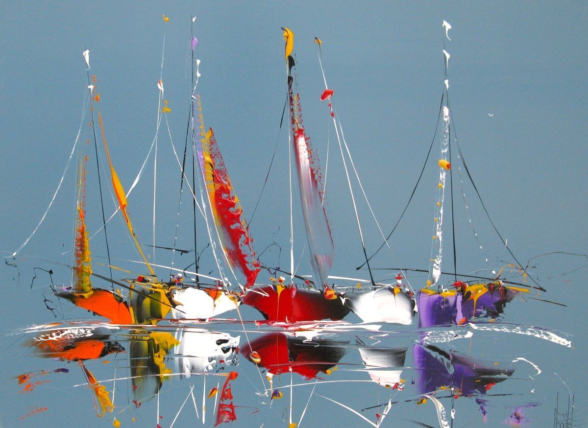 Fred Boutet, Marine abstraite 2024-64 Fred Boutet, Marine abstraite 2024-64