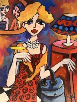Painting, Madame, Martine Fauve Dechavanne