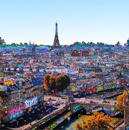 Print, Paris 2024; tour Eiffel, Maxime Blachère
