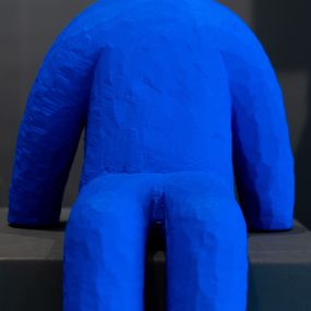 Sculpture, Bebe assis, Jacques Senger