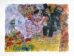 Print, La Bergère et le Ramoneur, Théo Tobiasse