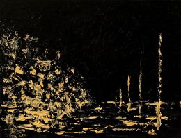 Gemälde, Road in the night, Andriy Klishyn