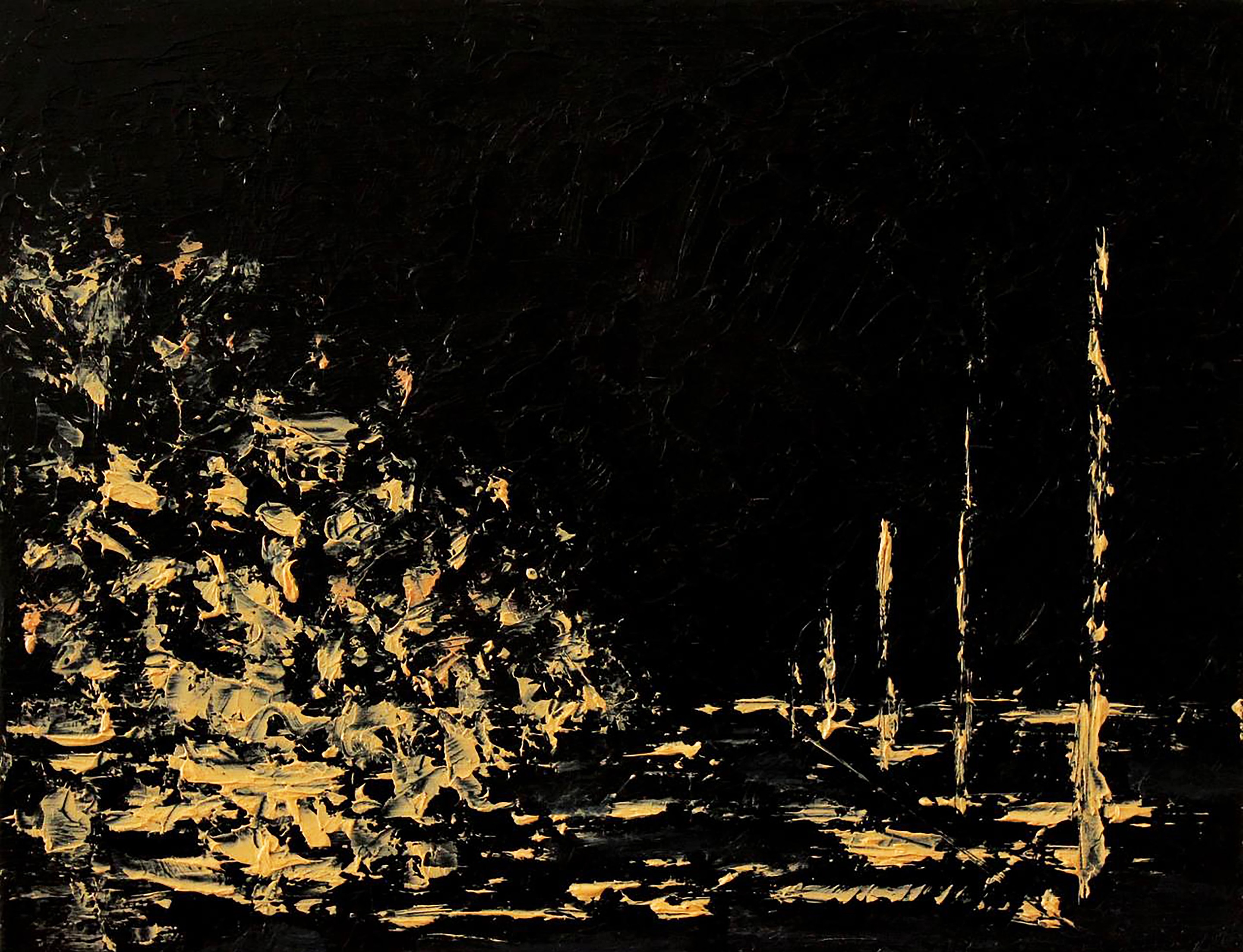 Andriy Klishyn, Road in the night Andriy Klishyn, Road in the night
