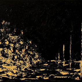 Gemälde, Road in the night, Andriy Klishyn