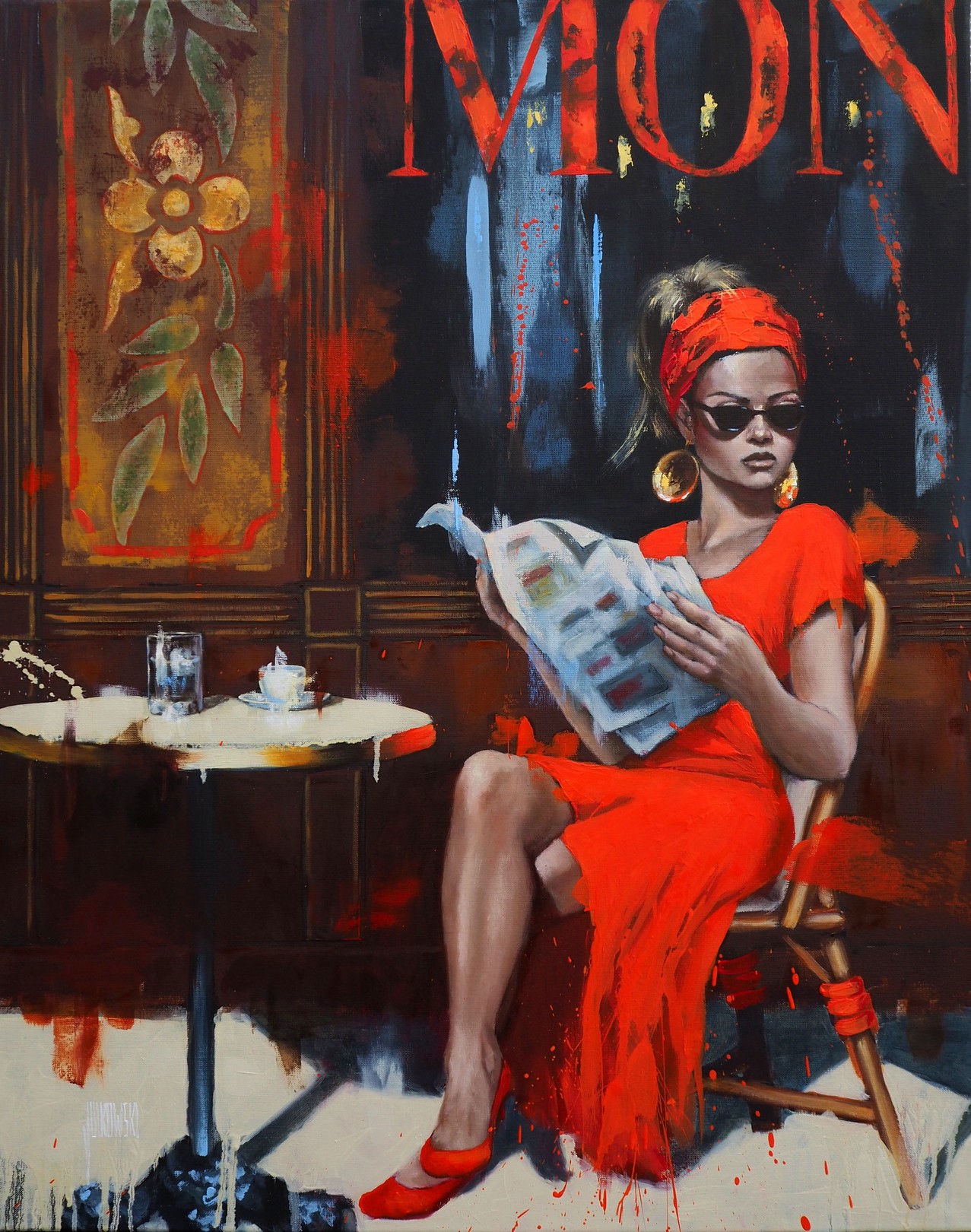 Sylvie Julkowski-Egard, Café Monceau Sylvie Julkowski-Egard, Café Monceau