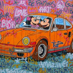 Gemälde, Be Porsche yeah, Rico Sab