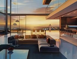 Painting, Sunshine City, Yi-GE