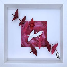 Peinture, La vie en rose... (Origami 2025), Olivier Messas