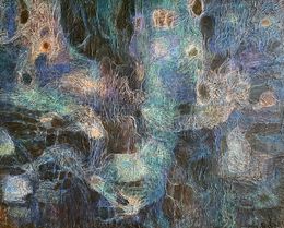 Painting, Dark tapestry, Nadezda Stupina