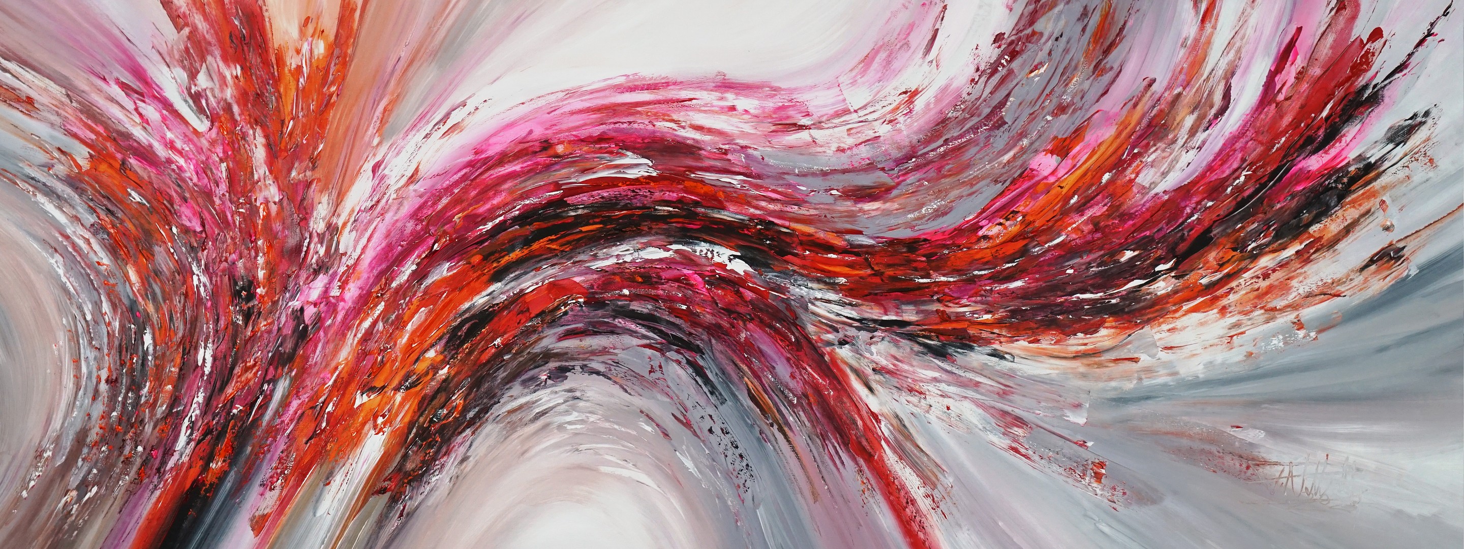 Peter Nottrott, Stick: Magenta Elegance 1 Peter Nottrott, Stick: Magenta Elegance 1