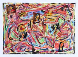 Peinture, Heads in connection, Karl-Karol Chrobok