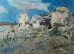 Peinture, Sphinx Mountains. Wind, Vladyslav Kazachenko