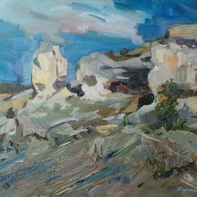 Peinture, Sphinx Mountains. Wind, Vladyslav Kazachenko