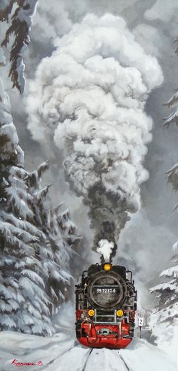 Peinture, The Polar Express, Vladyslav Kazachenko