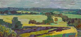Peinture, Gray day in Galicia, Vladyslav Kazachenko