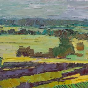 Peinture, Gray day in Galicia, Vladyslav Kazachenko