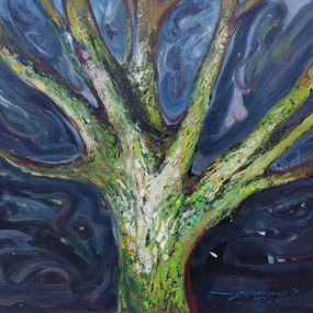 Peinture, Tree, Vladyslav Kazachenko