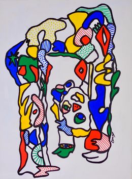 Painting, Slowing down is the new luxury, Lena Bera-Pancini