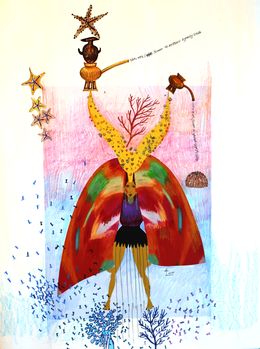 Painting, Queen of Silla 2, Kim Soo Young