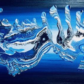 Gemälde, Blue Tranquility, Monica Tangen