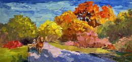 Gemälde, Golden autumn, Boris Serdyuk