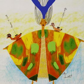 Painting, Queen of Silla 4, Kim Soo Young