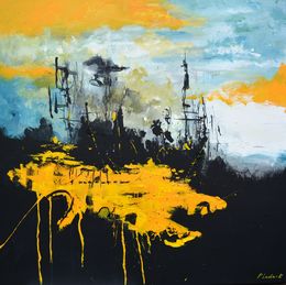 Painting, Horatio's victory at Trafalgar, Pol Ledent