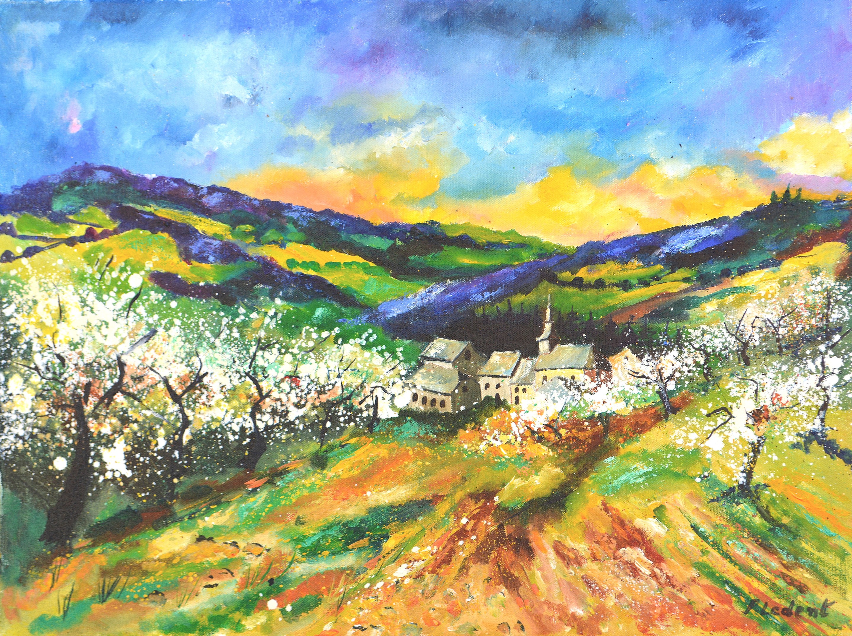 Pol Ledent, Spring in my countryside Pol Ledent, Spring in my countryside