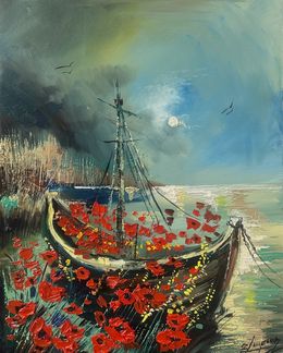 Peinture, The Blooming Boat, Vahe Bagumyan