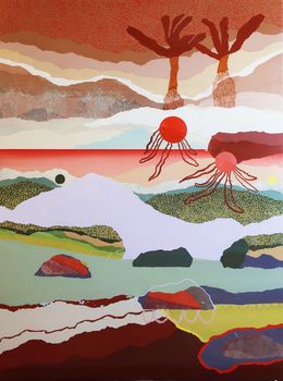 Painting, Les gémeaux (bis), Éléonore Deshayes