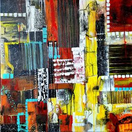 Peinture, The Spinder's Web, Bozena Jastrzebska