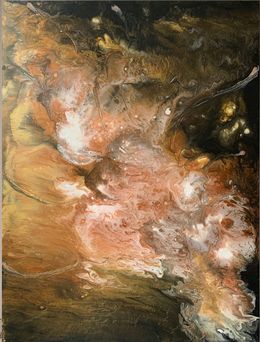 Peinture, Golden Embers, Tanya Soly