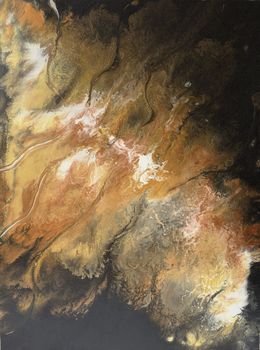 Peinture, Golden Horizon, Tanya Soly
