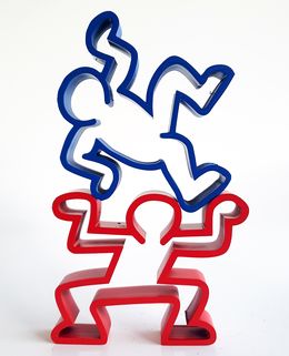 Sculpture, Duo de boys Haring, SpyDDy