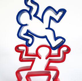 Sculpture, Duo de boys Haring, SpyDDy