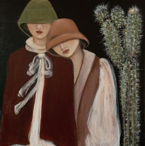 Gemälde, Sisters, Maiko Kvatchadze